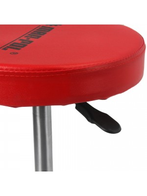 Regulējams, rotējošs darbnīcas krēsls uz riteņiem ar paliktni instrumentiem (M80190)  